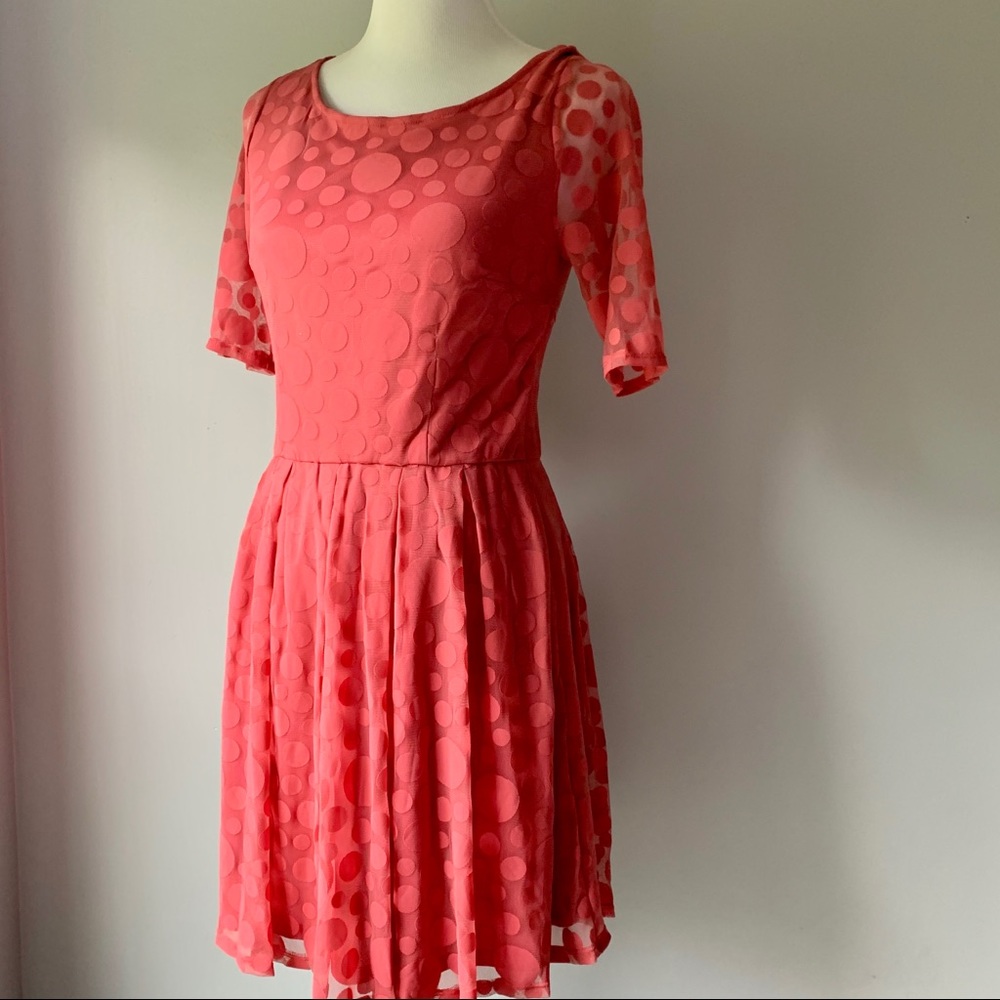 LC Lauren Conrad Polka Dot Dress